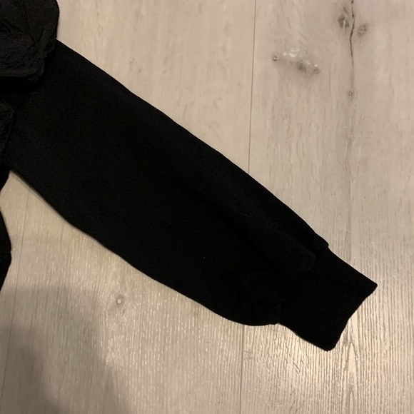 Zara Minnie mouse Disney sweatshirt‎ size S ruffle  black red - Picture 13 of 14